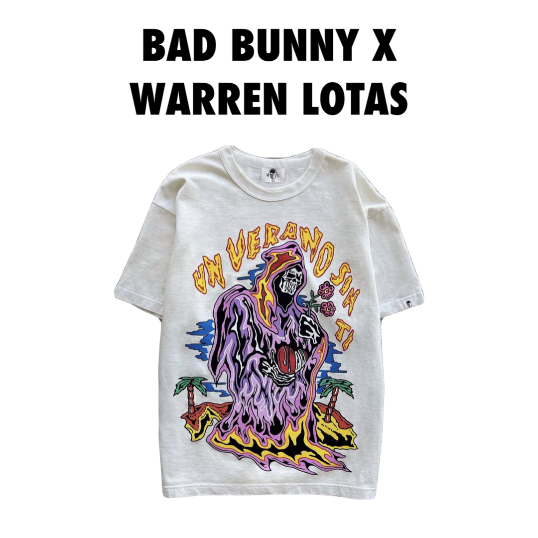 Bad Bunny warren lotas shirt size S #rare