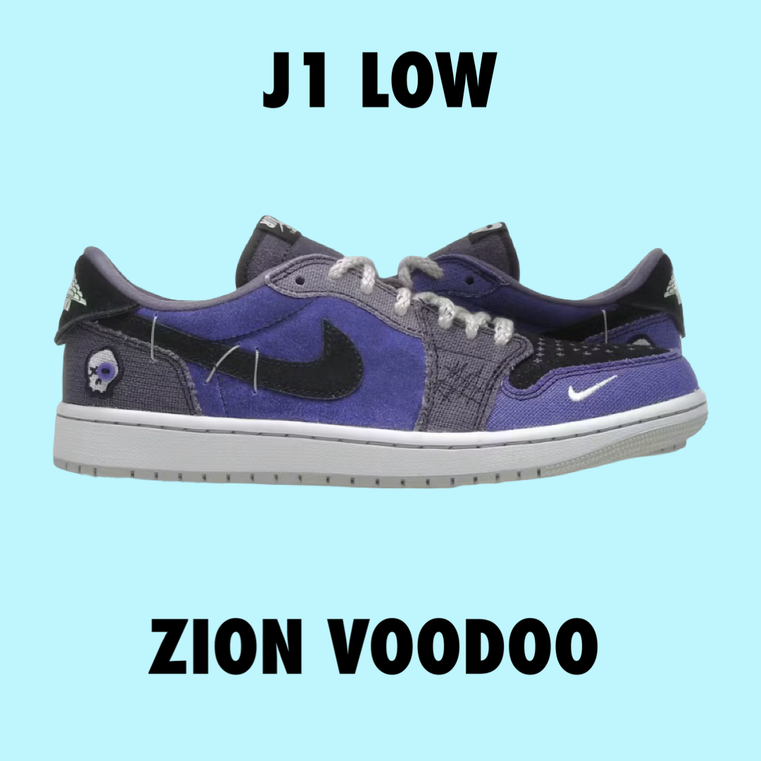 Jordan 1 Retro Low OG Zion Williamson Voodoo