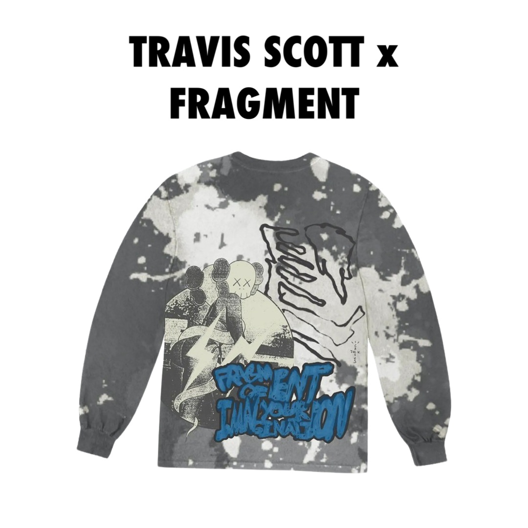 Travis Scott Cactus Jack + Kaws For Fragment L/S Tee