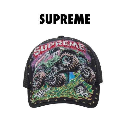 Supreme Grave Digger Mesh Back 5-Panel black