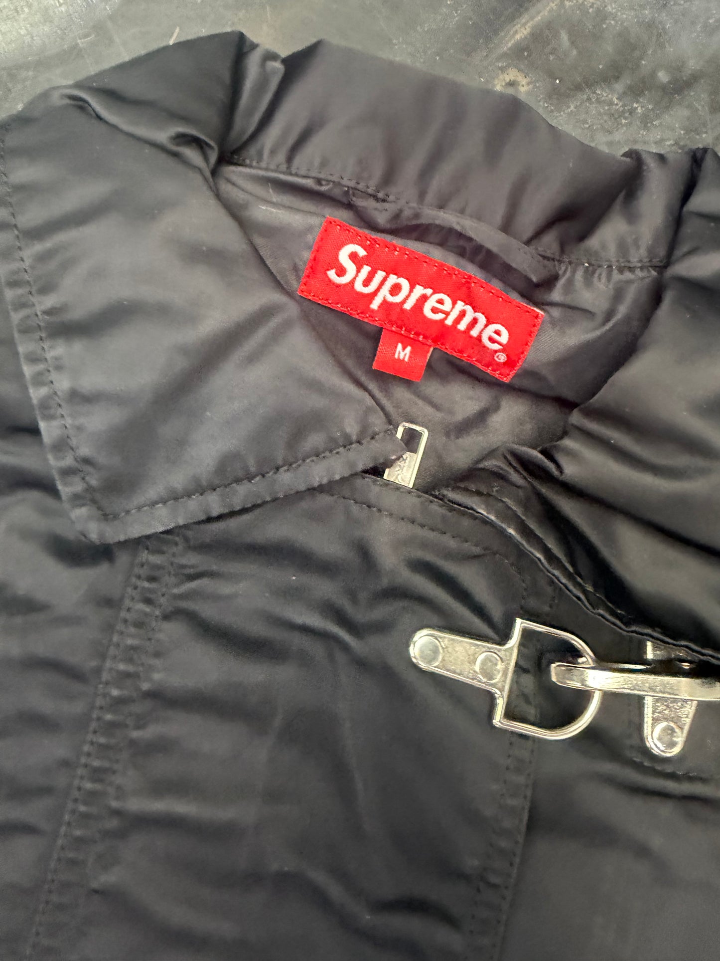 Supreme Nylon Turnout Jacket black 2018
