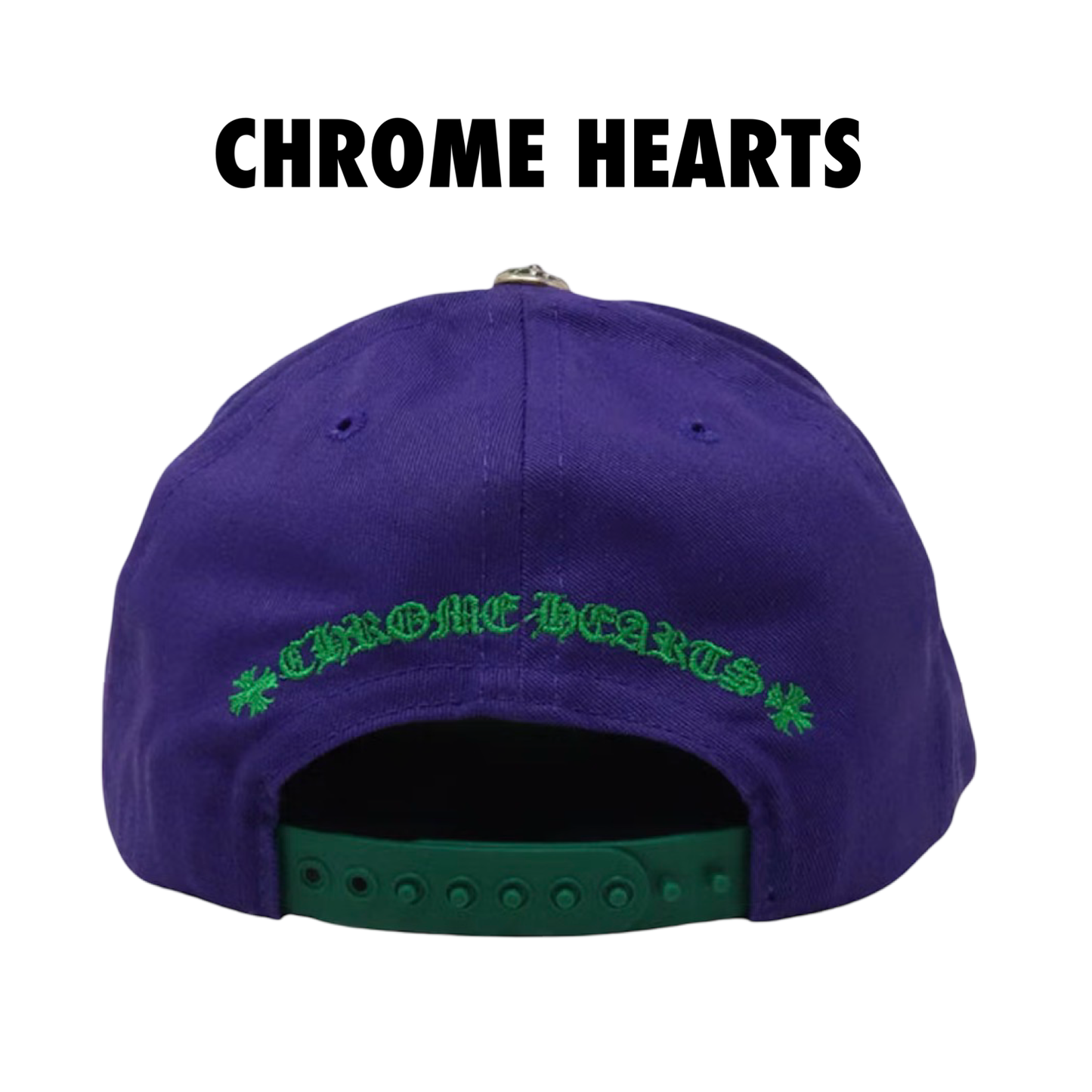 Chrome Hearts CH Baseball Cap purple