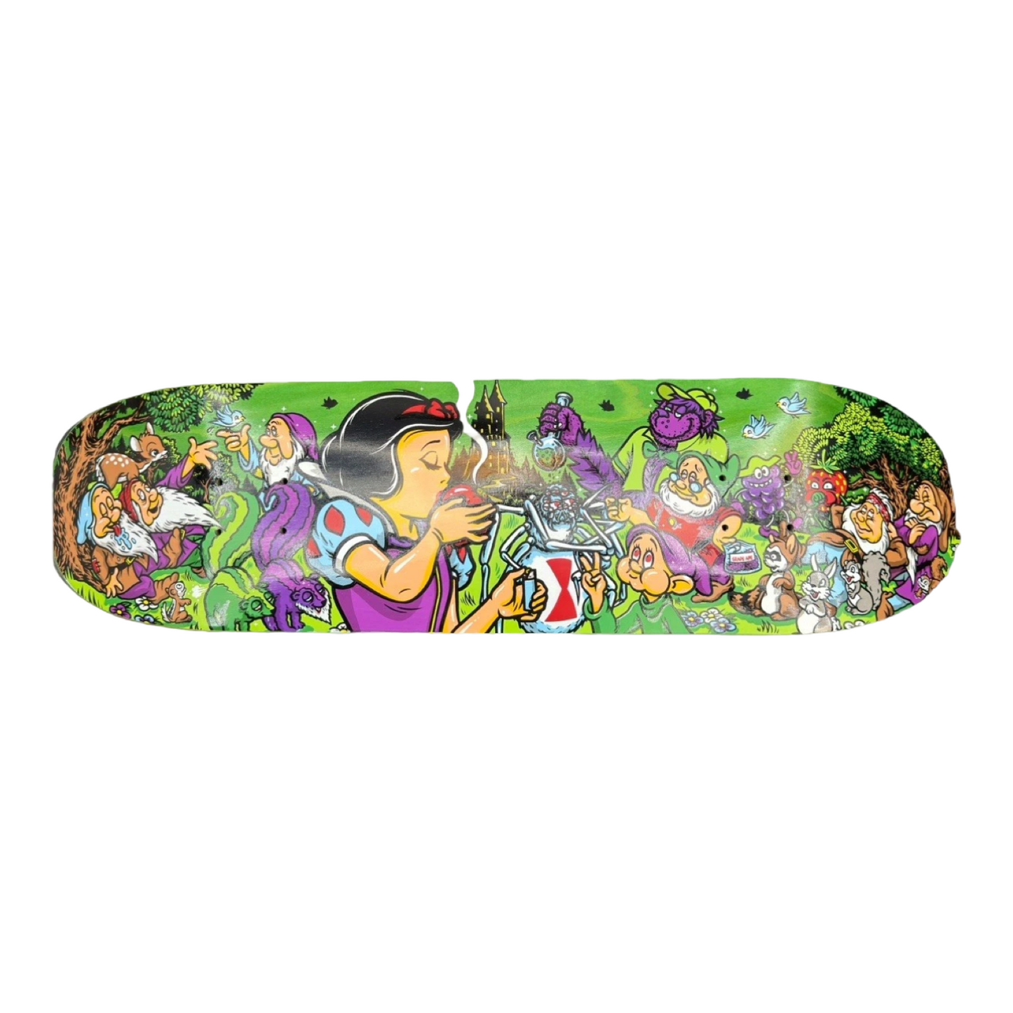 STRANGELOVE "APPLE PRINCESS 2" SKATEBOARD DECK RARE SNOW WHITE BRATRUD