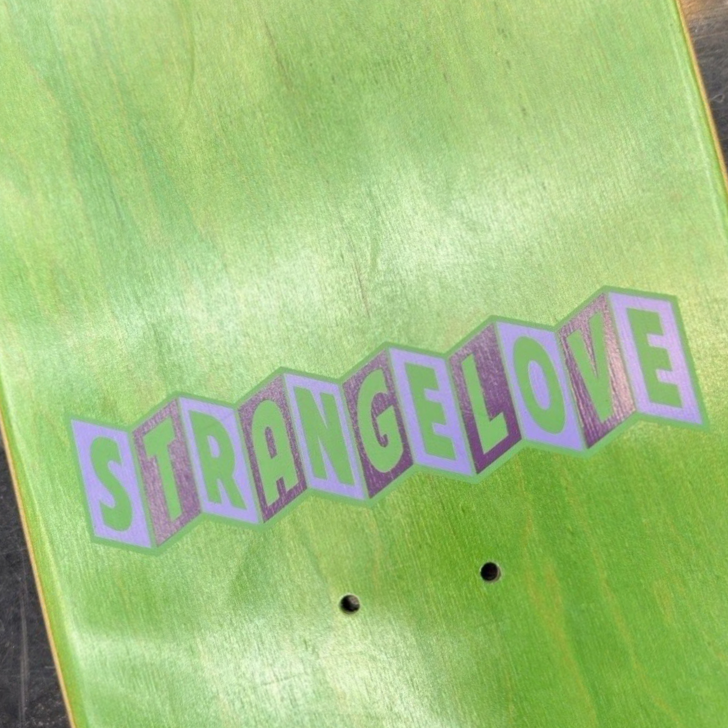 STRANGELOVE "APPLE PRINCESS 2" SKATEBOARD DECK RARE SNOW WHITE BRATRUD