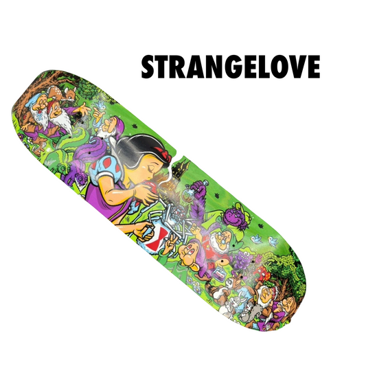 STRANGELOVE "APPLE PRINCESS 2" SKATEBOARD DECK RARE SNOW WHITE BRATRUD