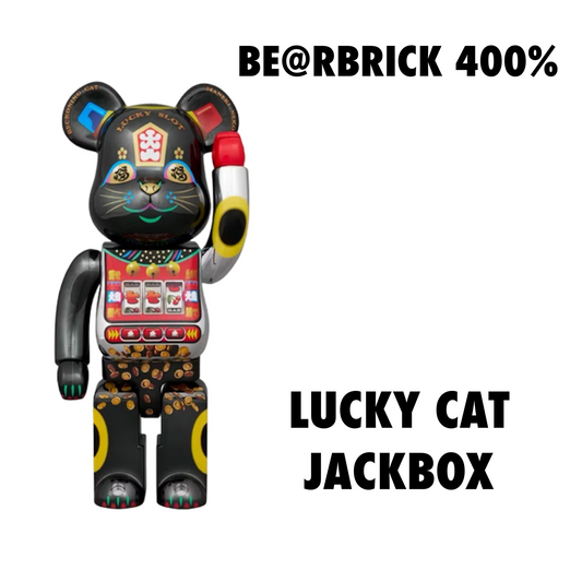 Bearbrick Lucky Cat Jackpot 400%