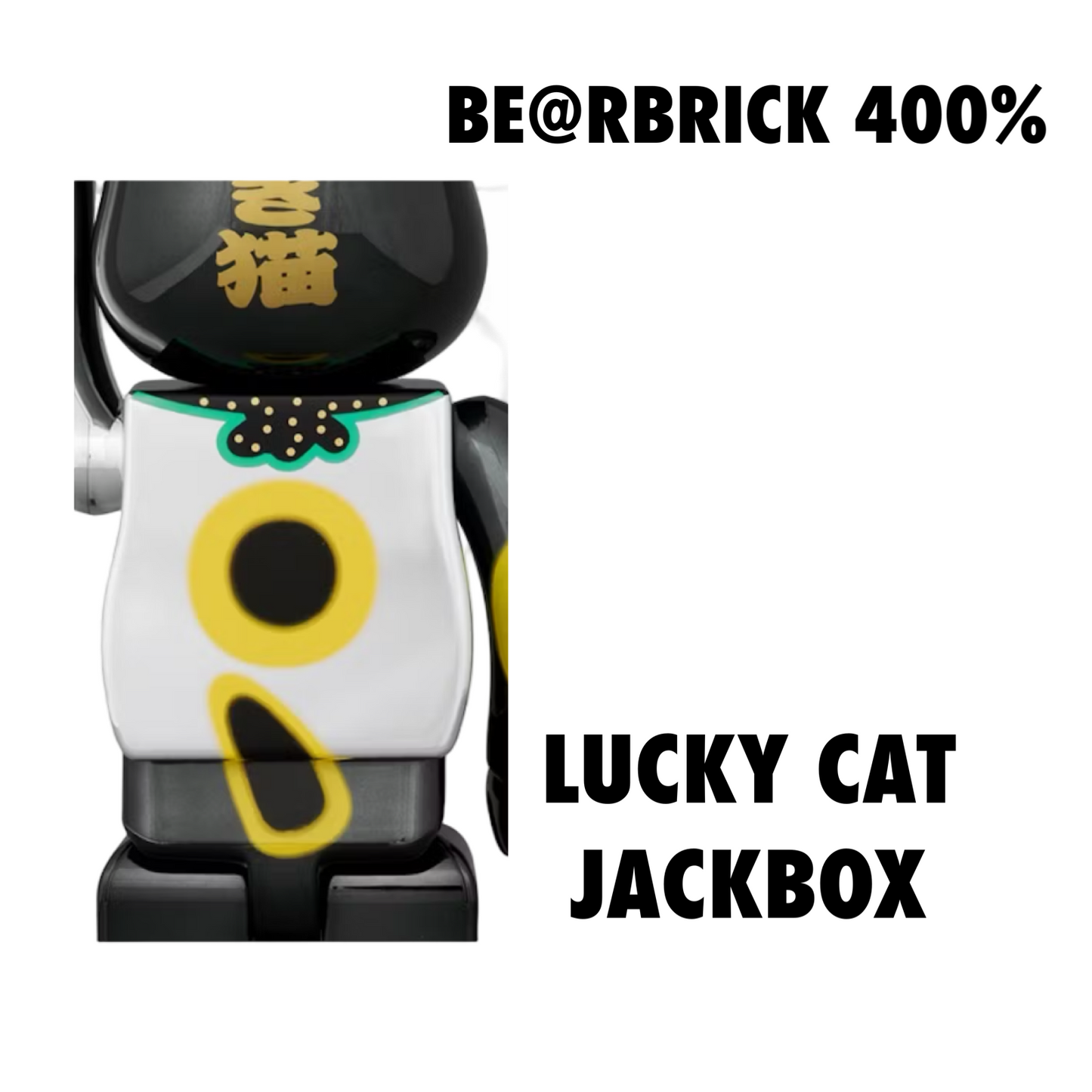 Bearbrick Lucky Cat Jackpot 400%