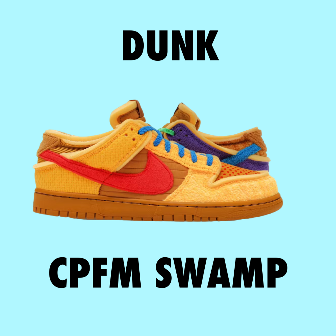 Nike Dunk Low
Cactus Plant Flea Market Swamp Sponge Psychic Purple