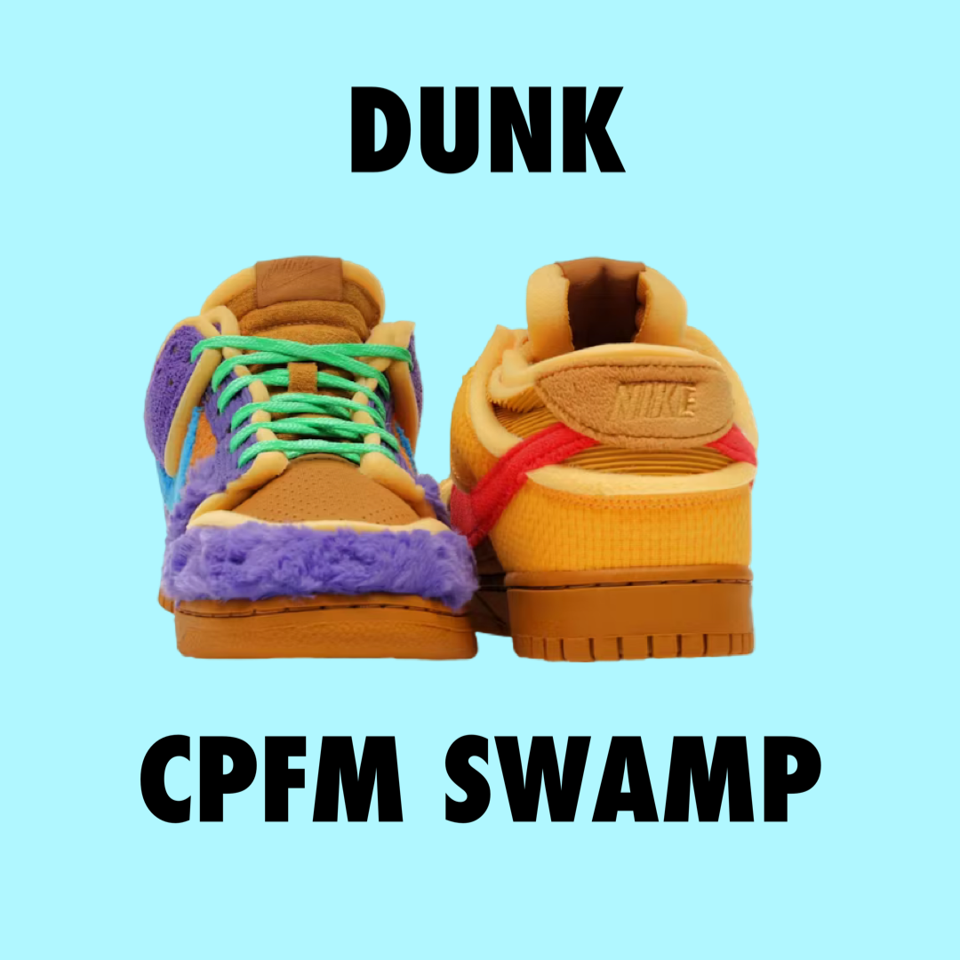 Nike Dunk Low
Cactus Plant Flea Market Swamp Sponge Psychic Purple