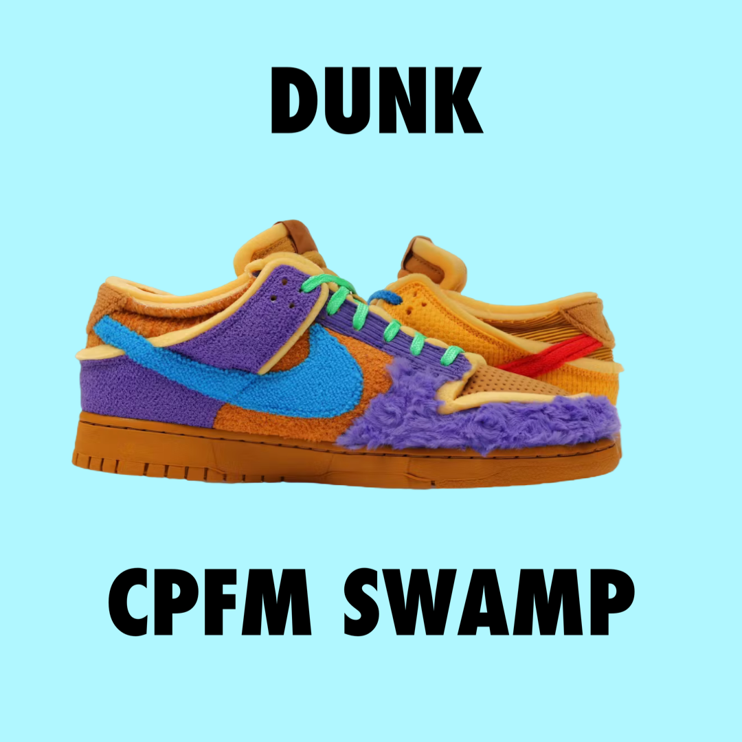Nike Dunk Low
Cactus Plant Flea Market Swamp Sponge Psychic Purple