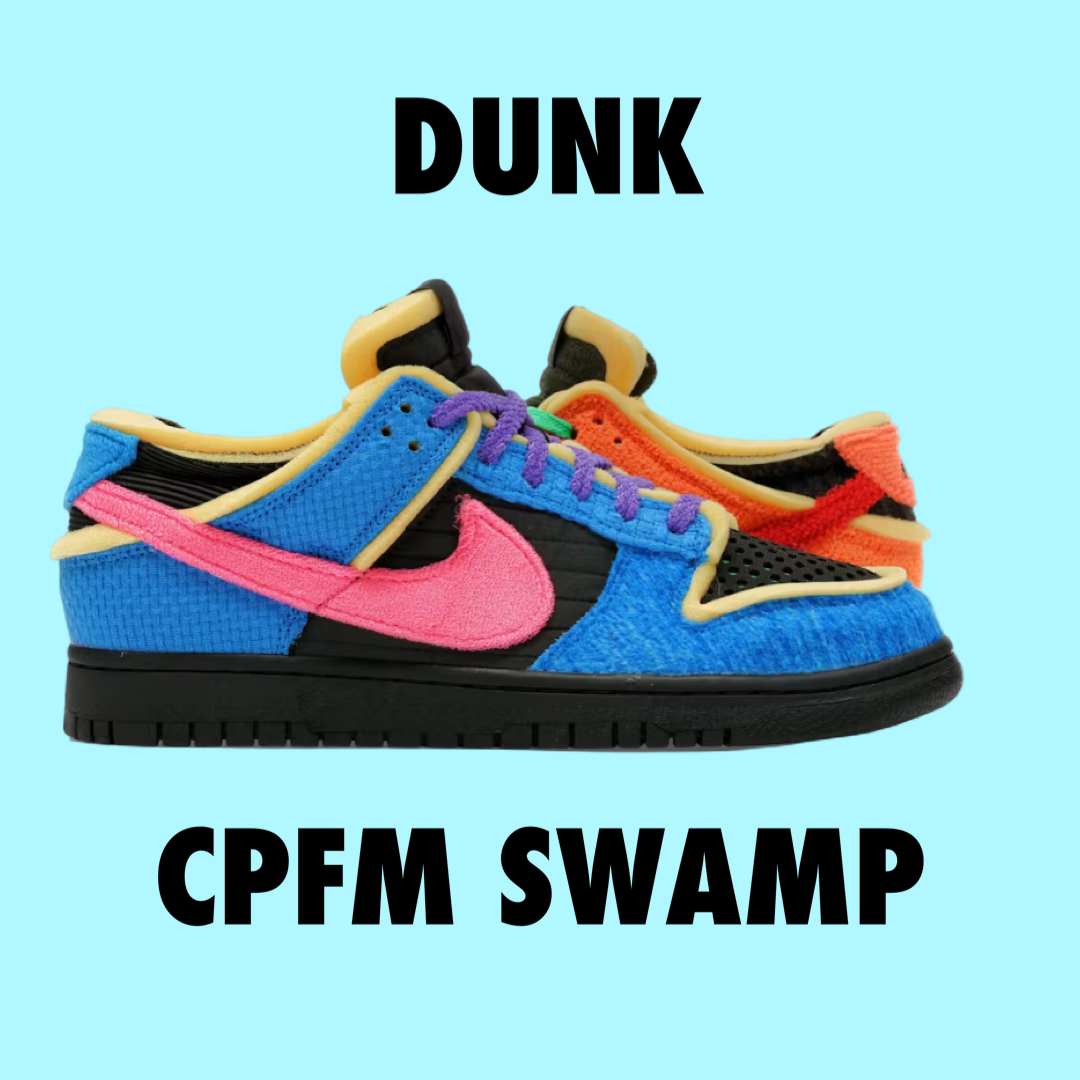 Nike Dunk Low Cactus Plant Flea Market Swamp Sponge Photo Blue