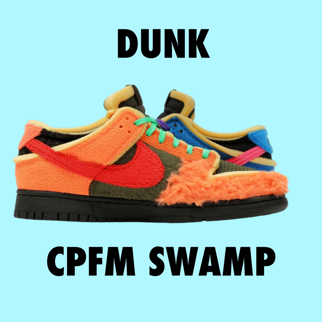 Nike Dunk Low Cactus Plant Flea Market Swamp Sponge Photo Blue