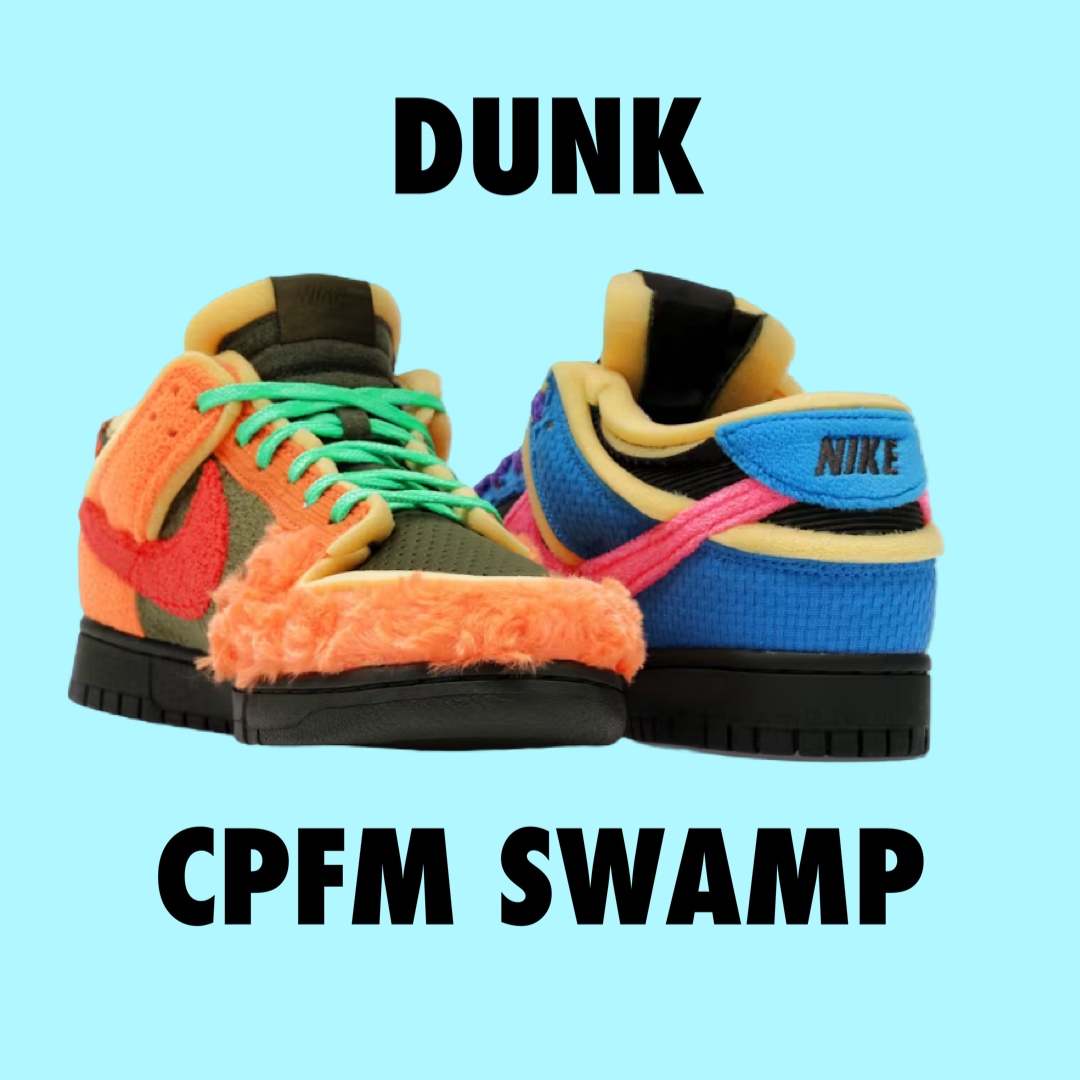 Nike Dunk Low Cactus Plant Flea Market Swamp Sponge Photo Blue