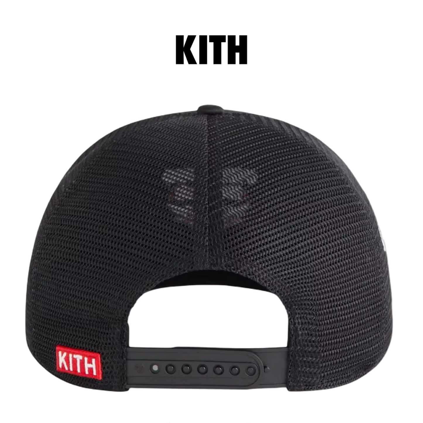 Kith x 47 Brand Chicago Bulls Hitch Snapback Trucker Hat Black