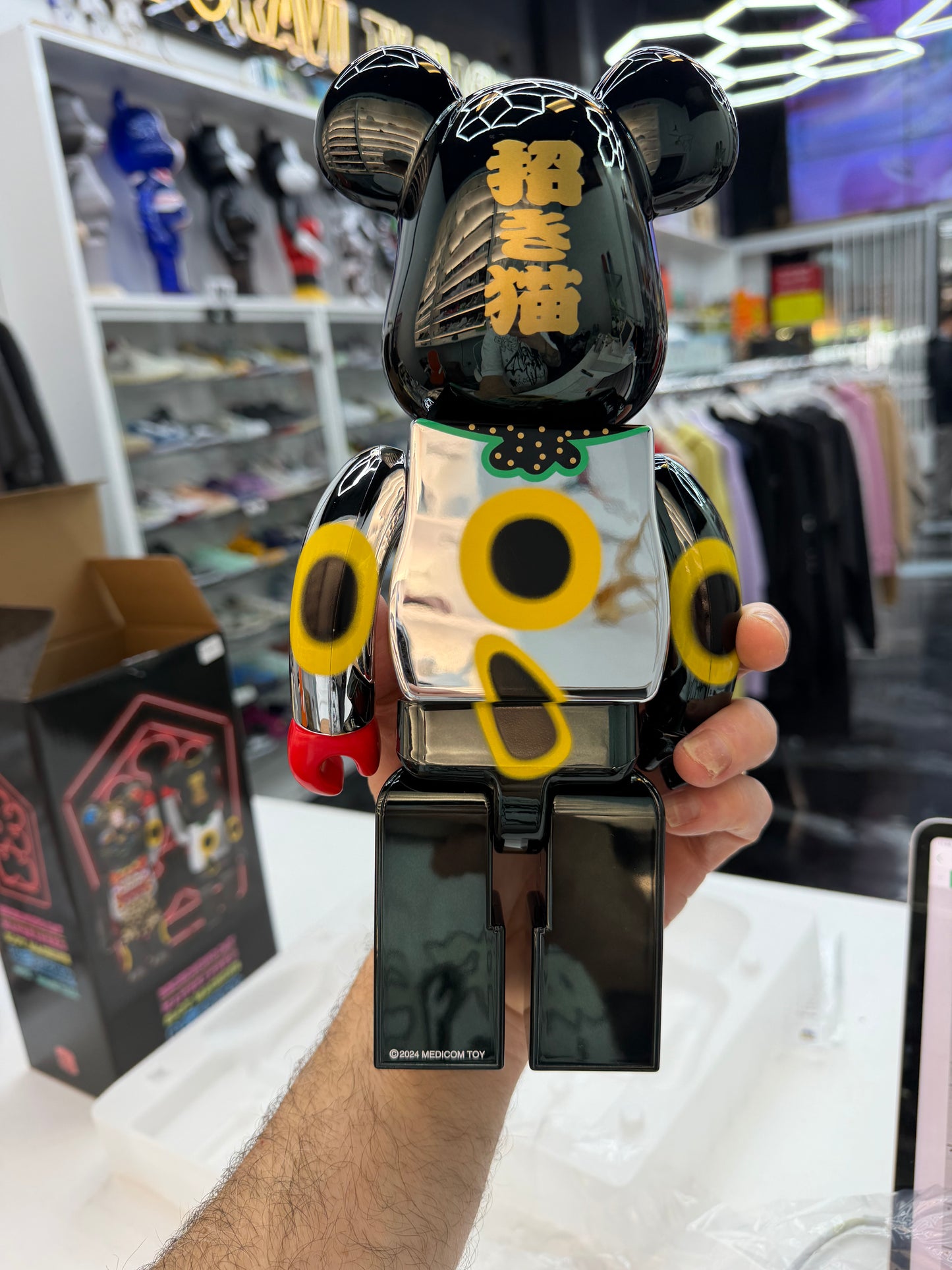 Bearbrick Lucky Cat Jackpot 400%