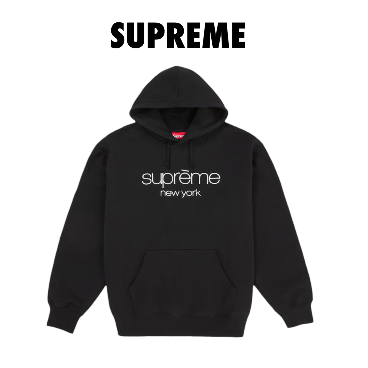 Supreme Classic Logo Hoodie
