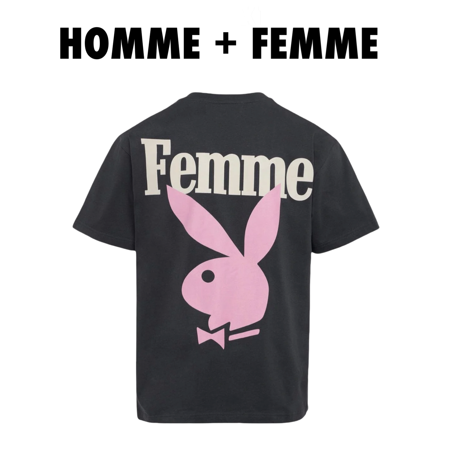 Homme Femme Bunny tee