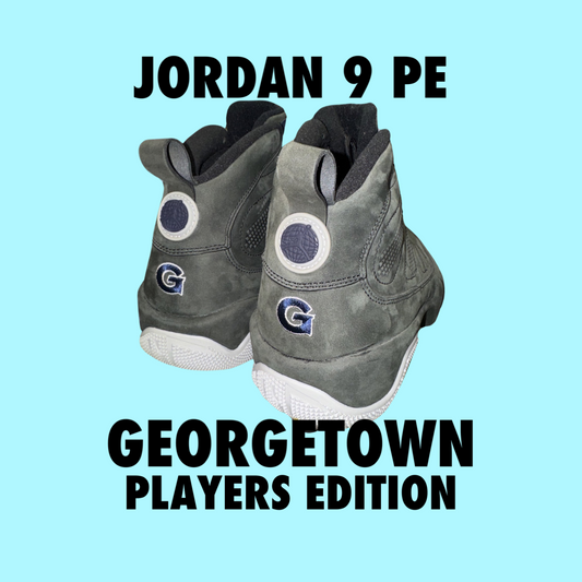 Jordan 9 boot Georgetown Player Exclusive 2017 size 10.5