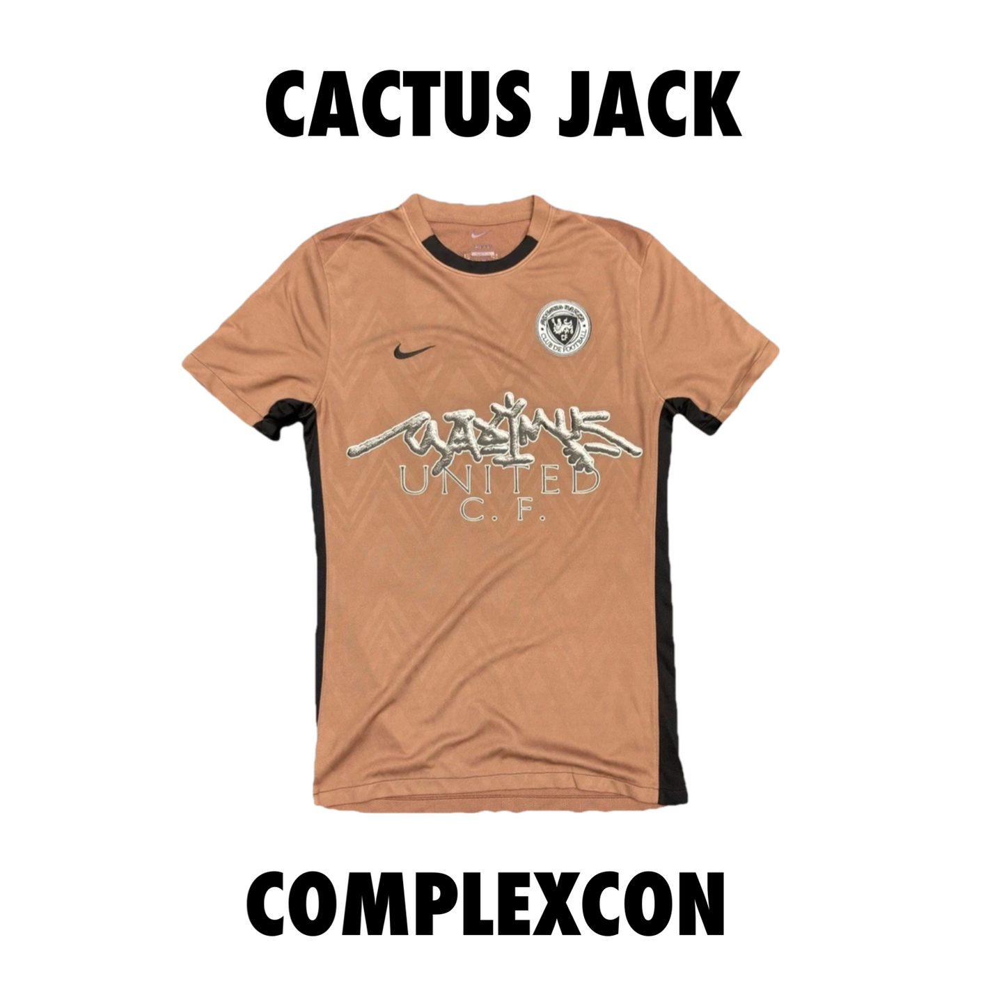 Travis Scott X Nike Maximus United C.F. Complex Con Dri Fit Jersey