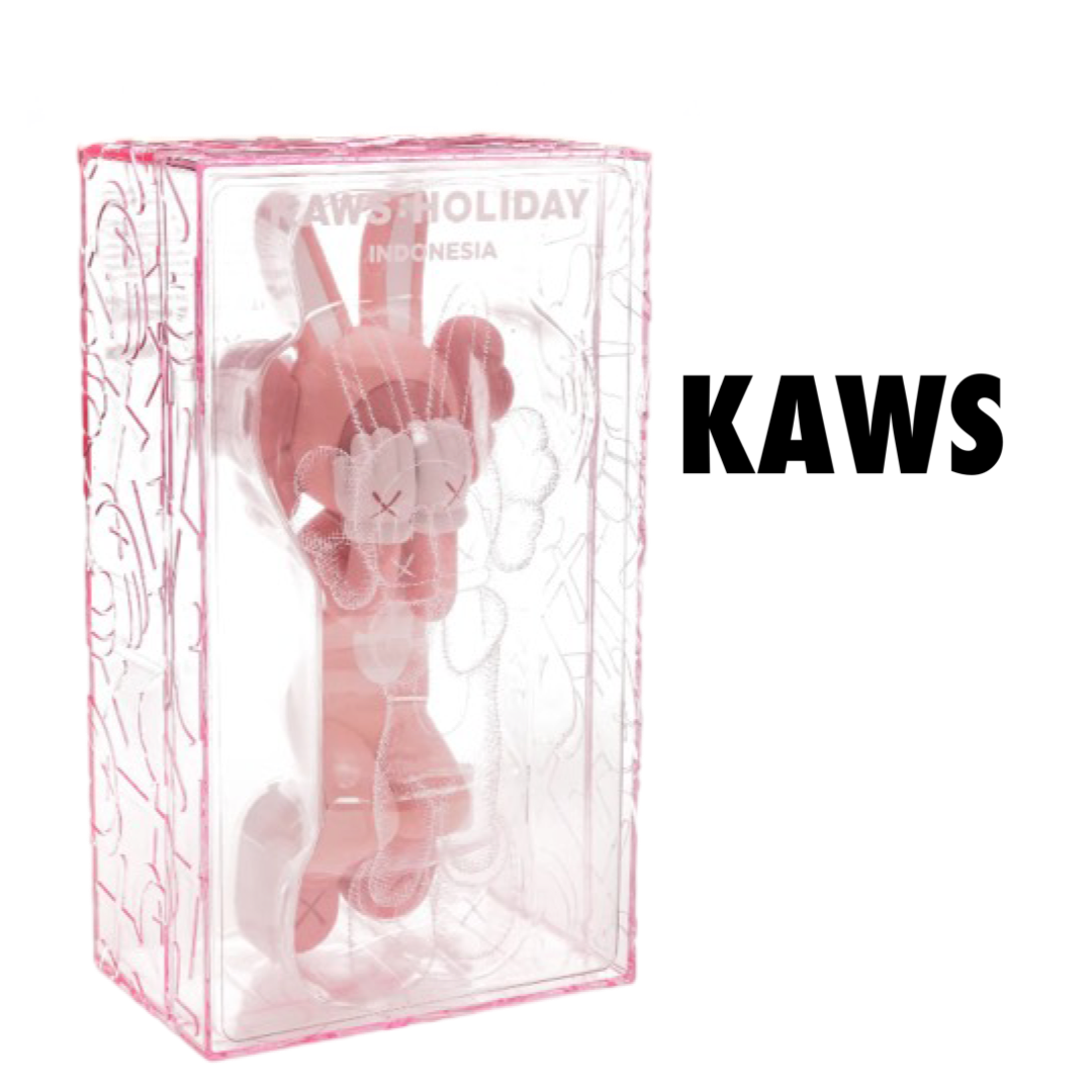 KAWS Holiday Indonesia Figure Pink