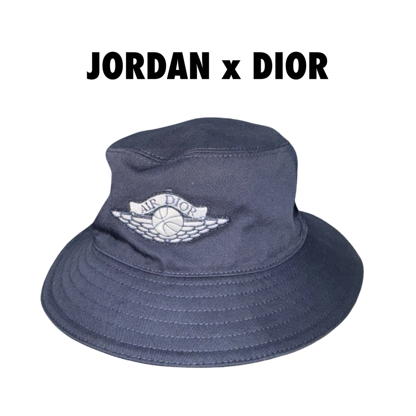 Dior Jordan bucket hat “Air Dior” Medium M