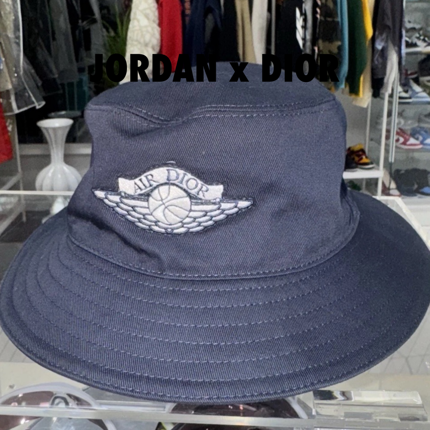 Dior Jordan bucket hat “Air Dior” Medium M
