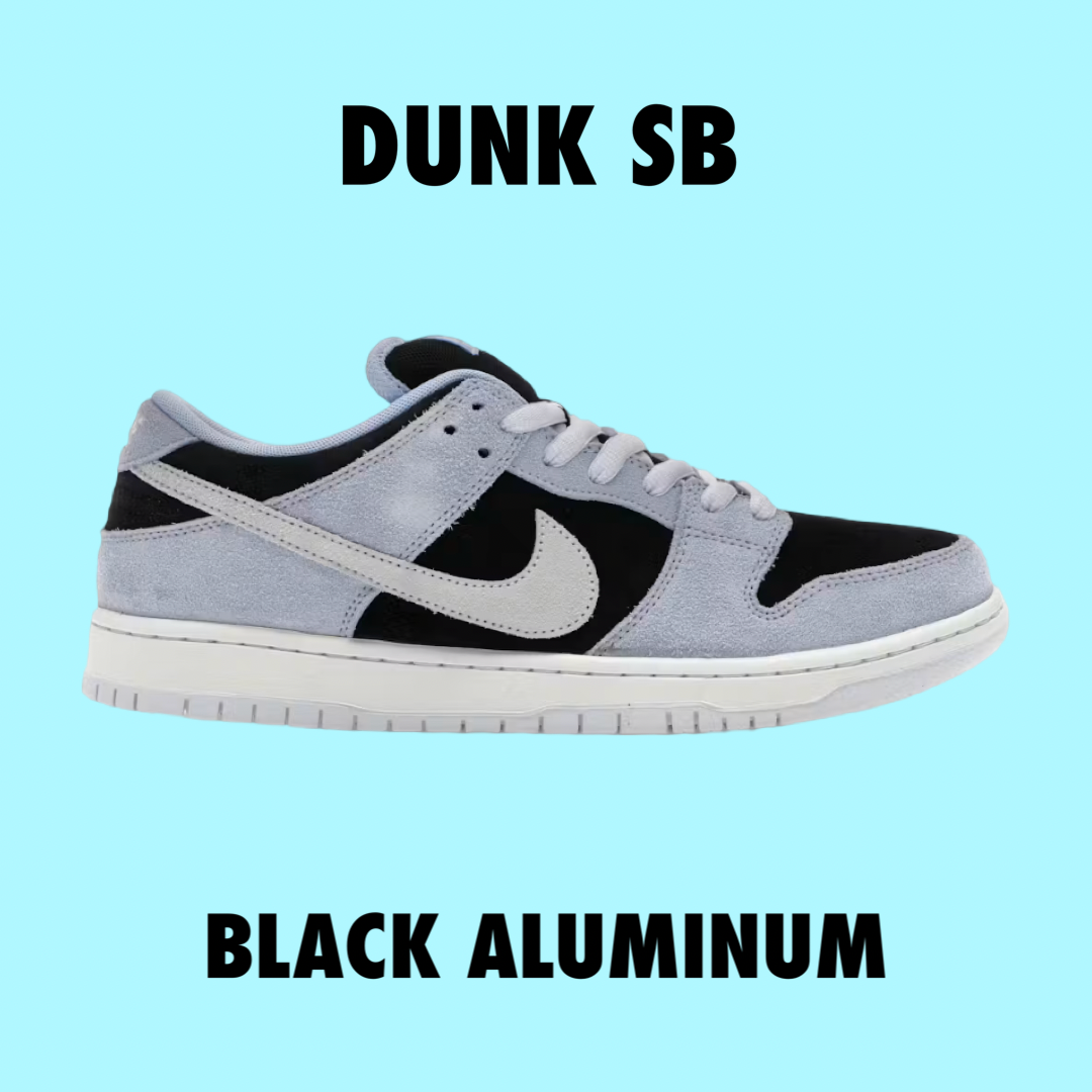 Nike SB Dunk Low Black Aluminum
