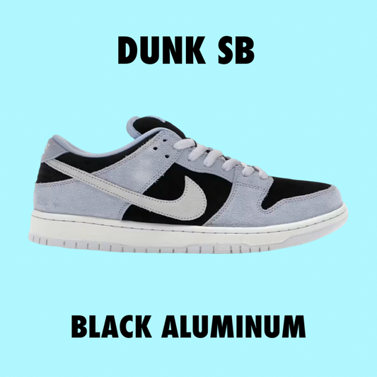 Nike SB Dunk Low Black Aluminum