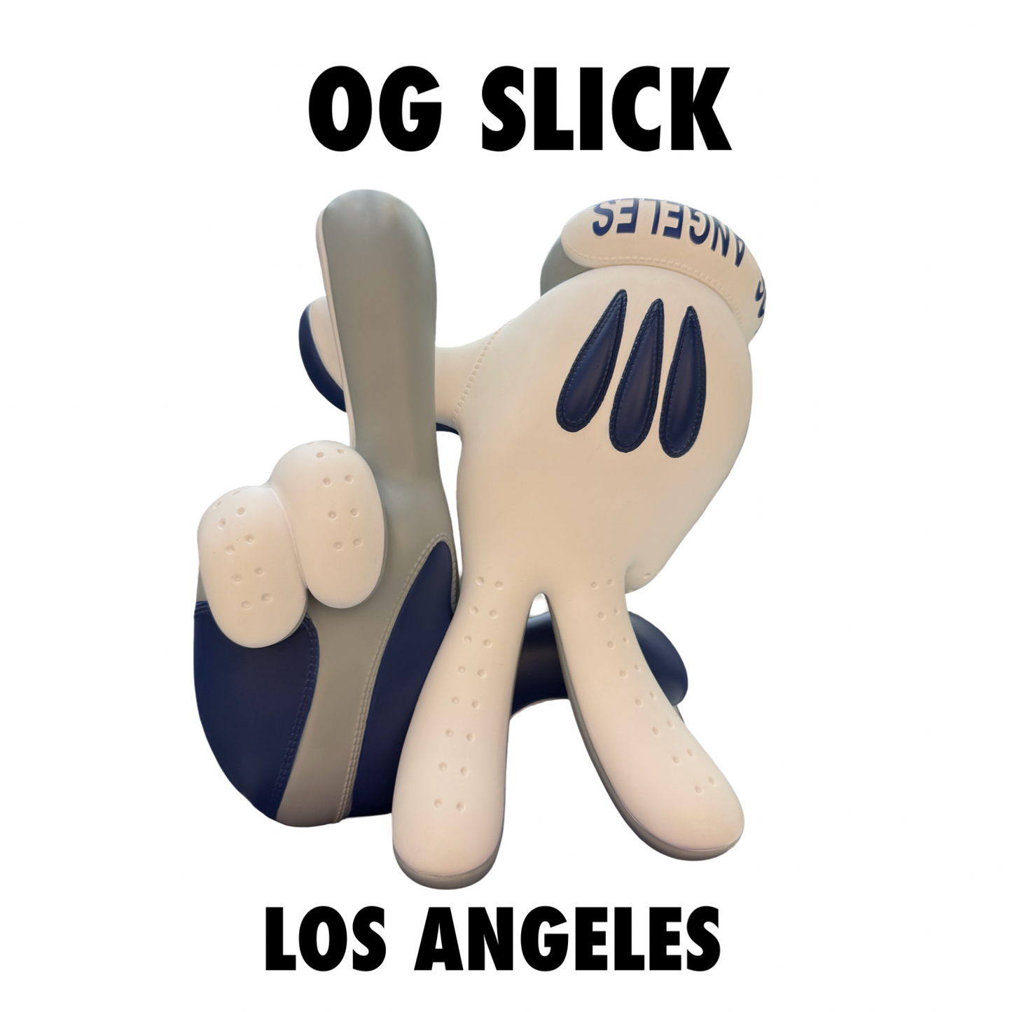 8 inch VINYL FIGURE OG SLICK  LA Hands  BATTING GLOVES Designer Con 2025 Dodgers