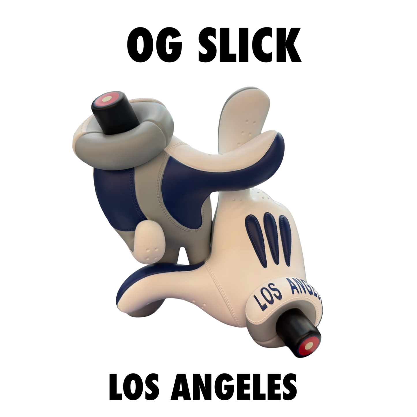 8 inch VINYL FIGURE OG SLICK  LA Hands  BATTING GLOVES Designer Con 2025 Dodgers