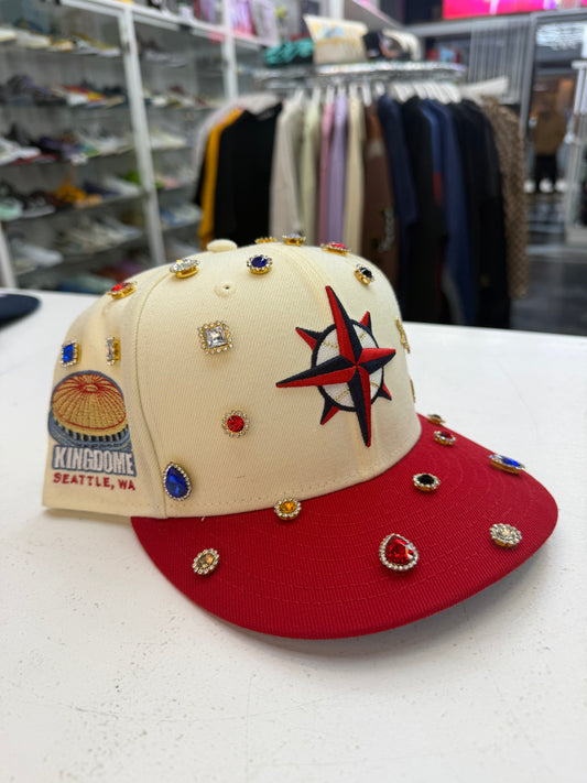 New Era Rhinestone royalty SnapBack seattle mariners