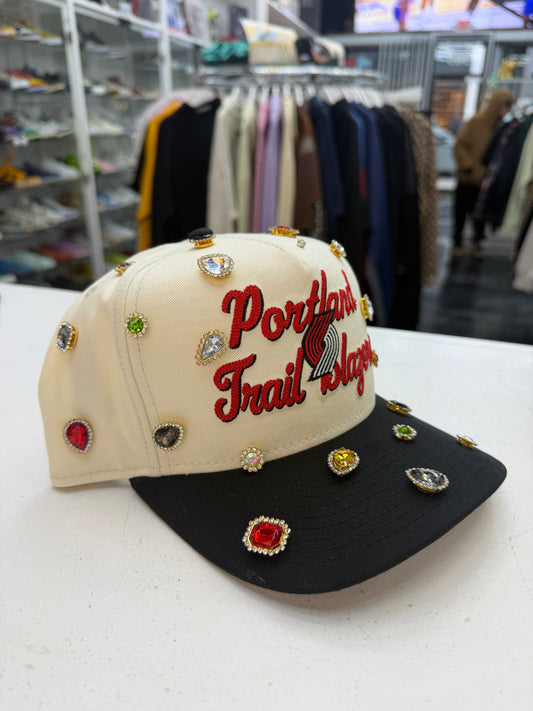 New Era Rhinestone royalty SnapBack Portland Blazers