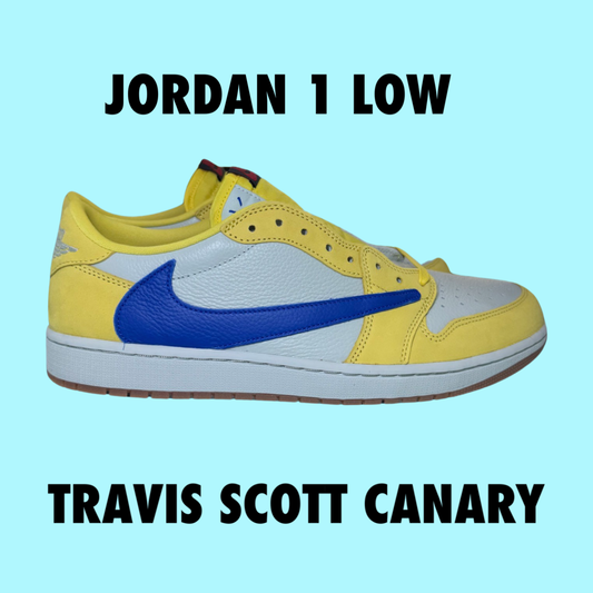 Jordan 1 Retro Low OG SP
Travis Scott Canary (W)