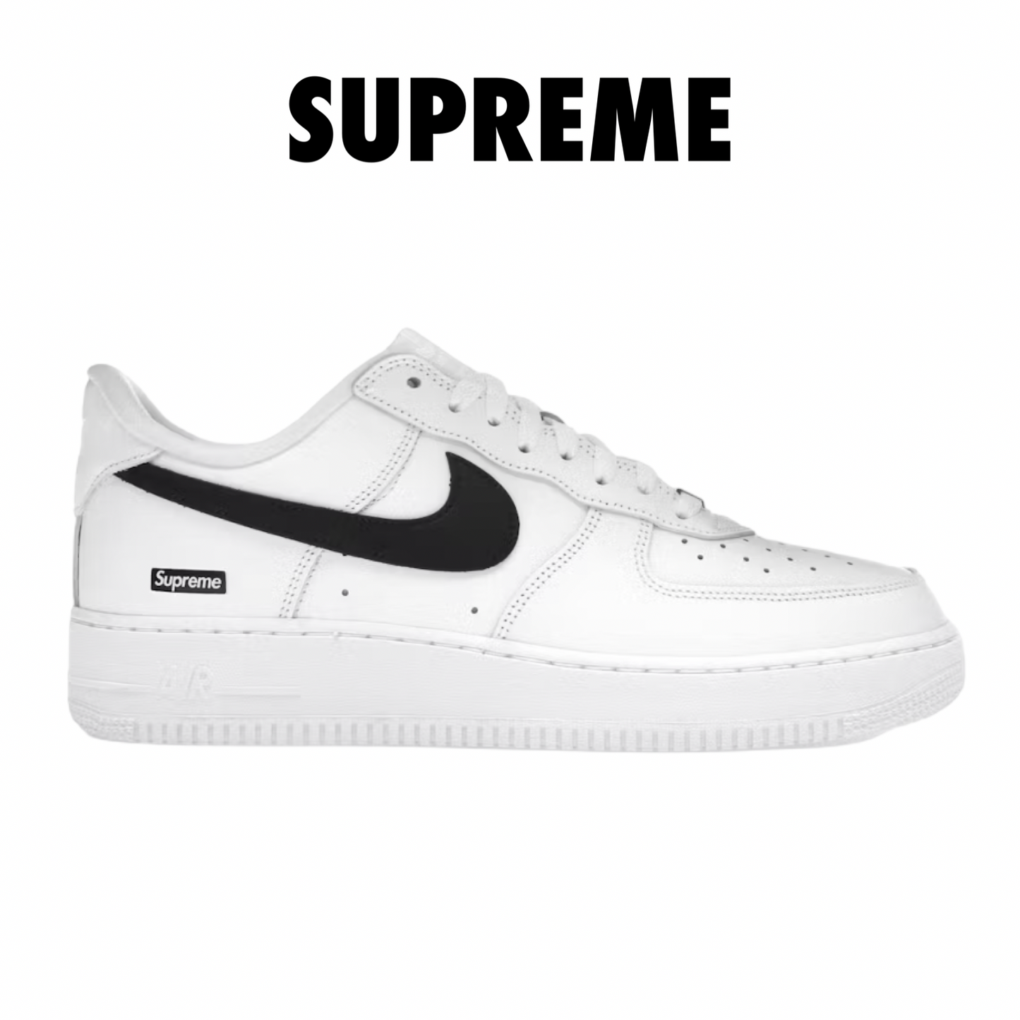 Nike Air Force 1 Low
Supreme White Black