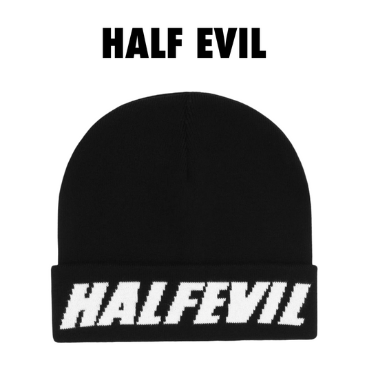 Half Evil beanie