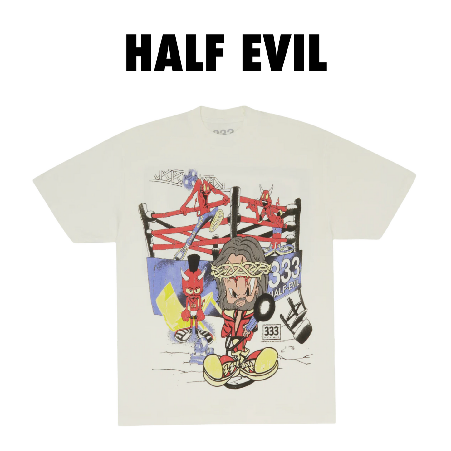 Half Evil Baby Devil Tee