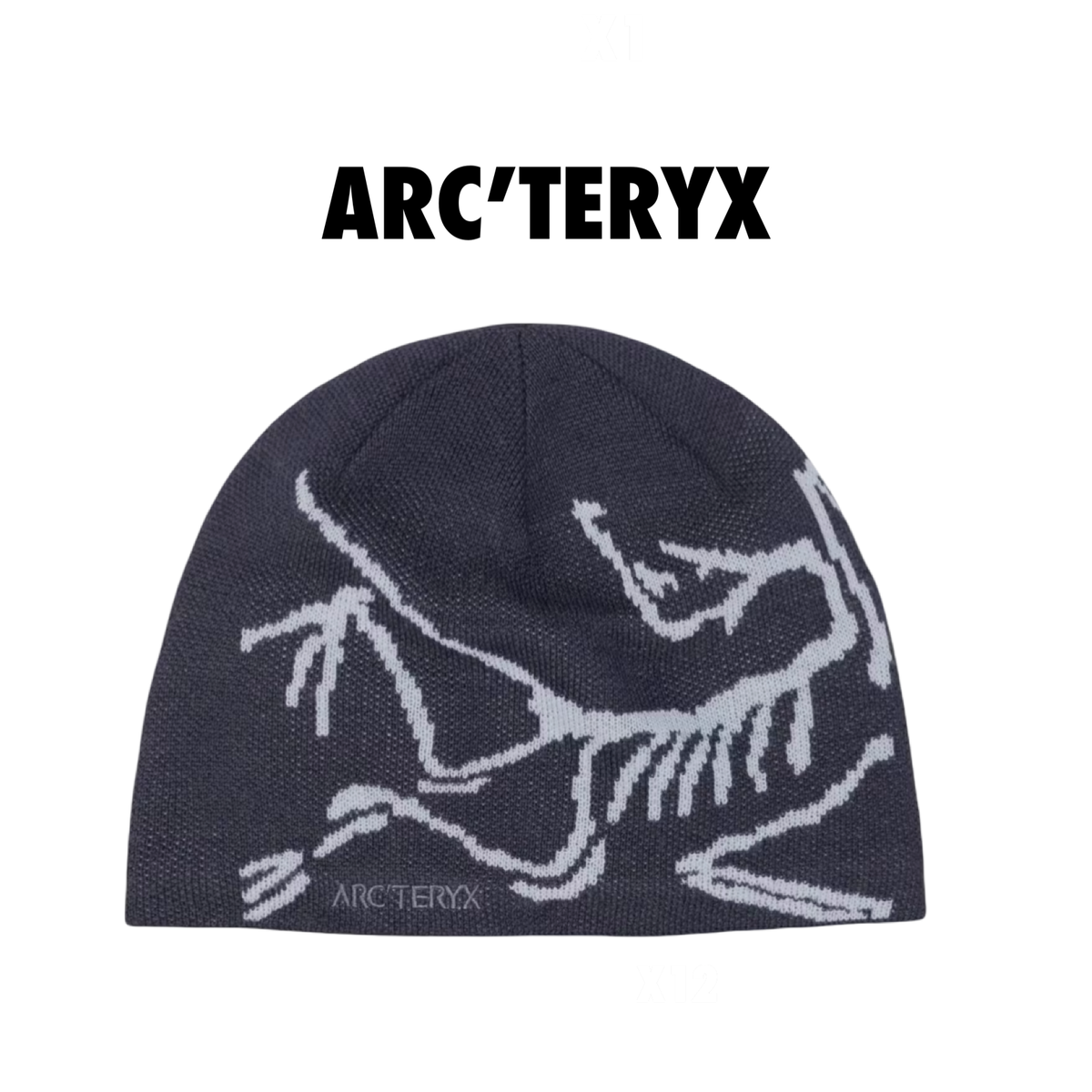 ARC’TERYX Bird Head Toque Beanie Black Sapphire/Alpine Blue