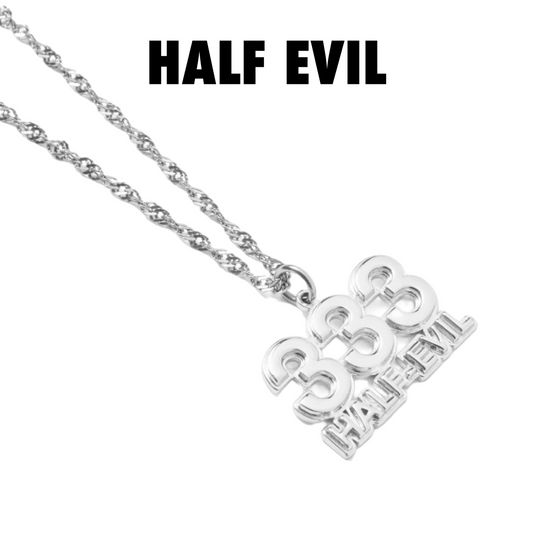 Half Evil STEEL LOGO CHAIN