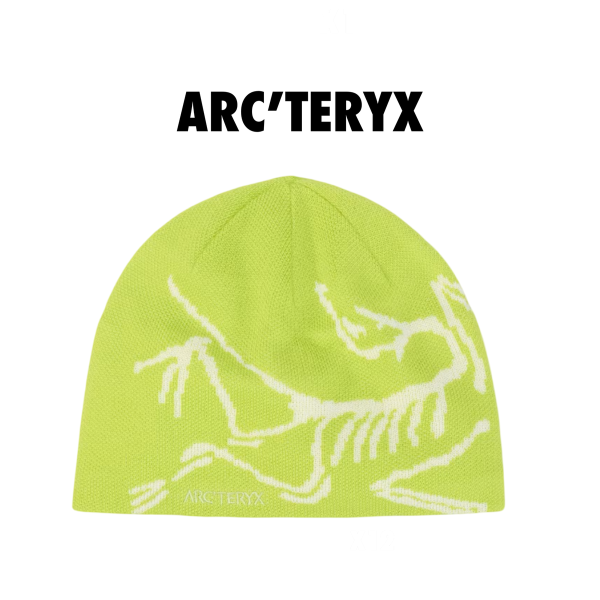 ARC’TERYX Bird Head Toque Beanie Mantis/Arctic Silk