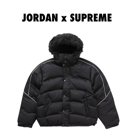 Supreme Jordan Puffer Jacket Black