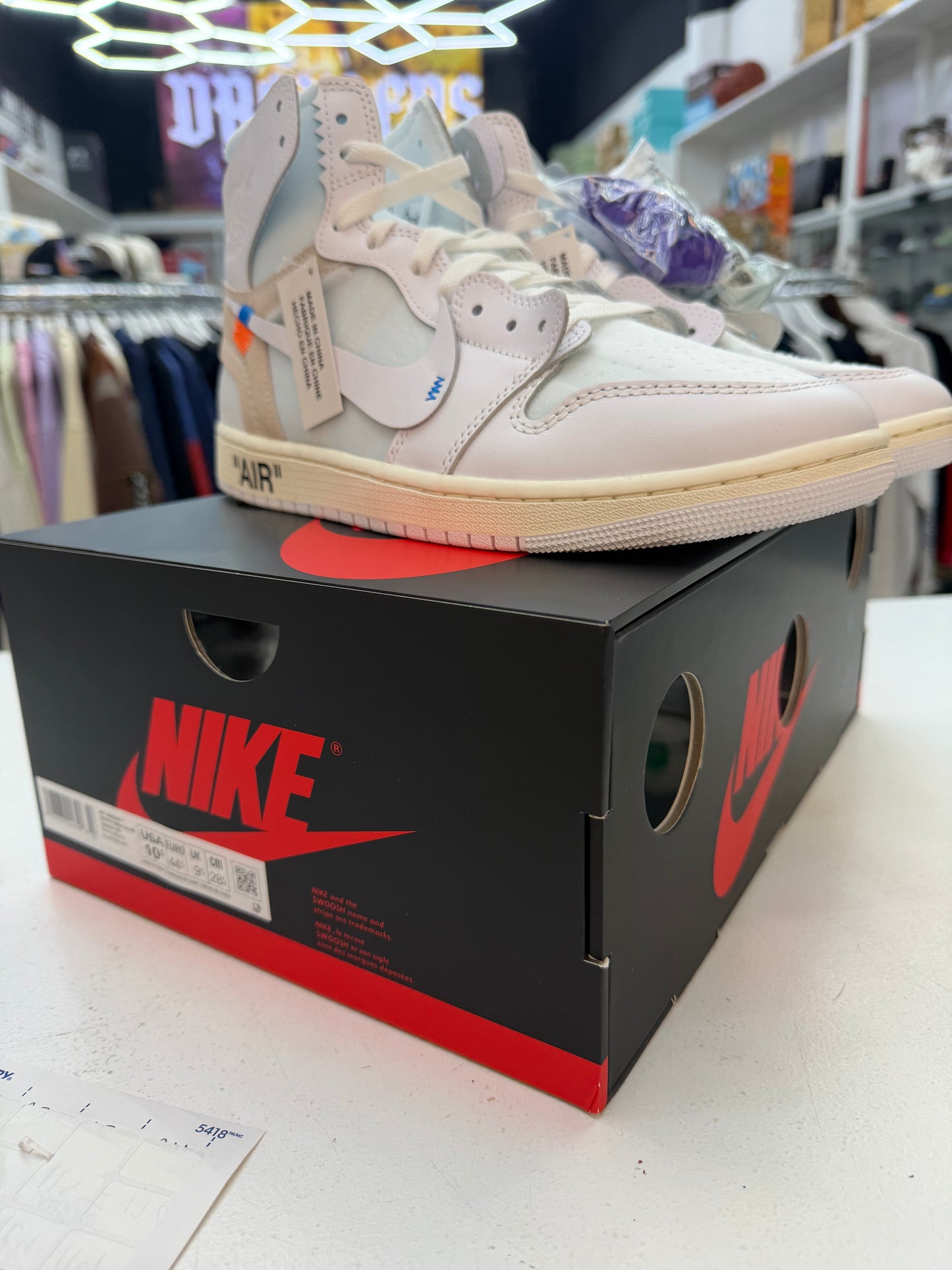 Jordan 1 Retro High Virgil Abloh Archive Alaska