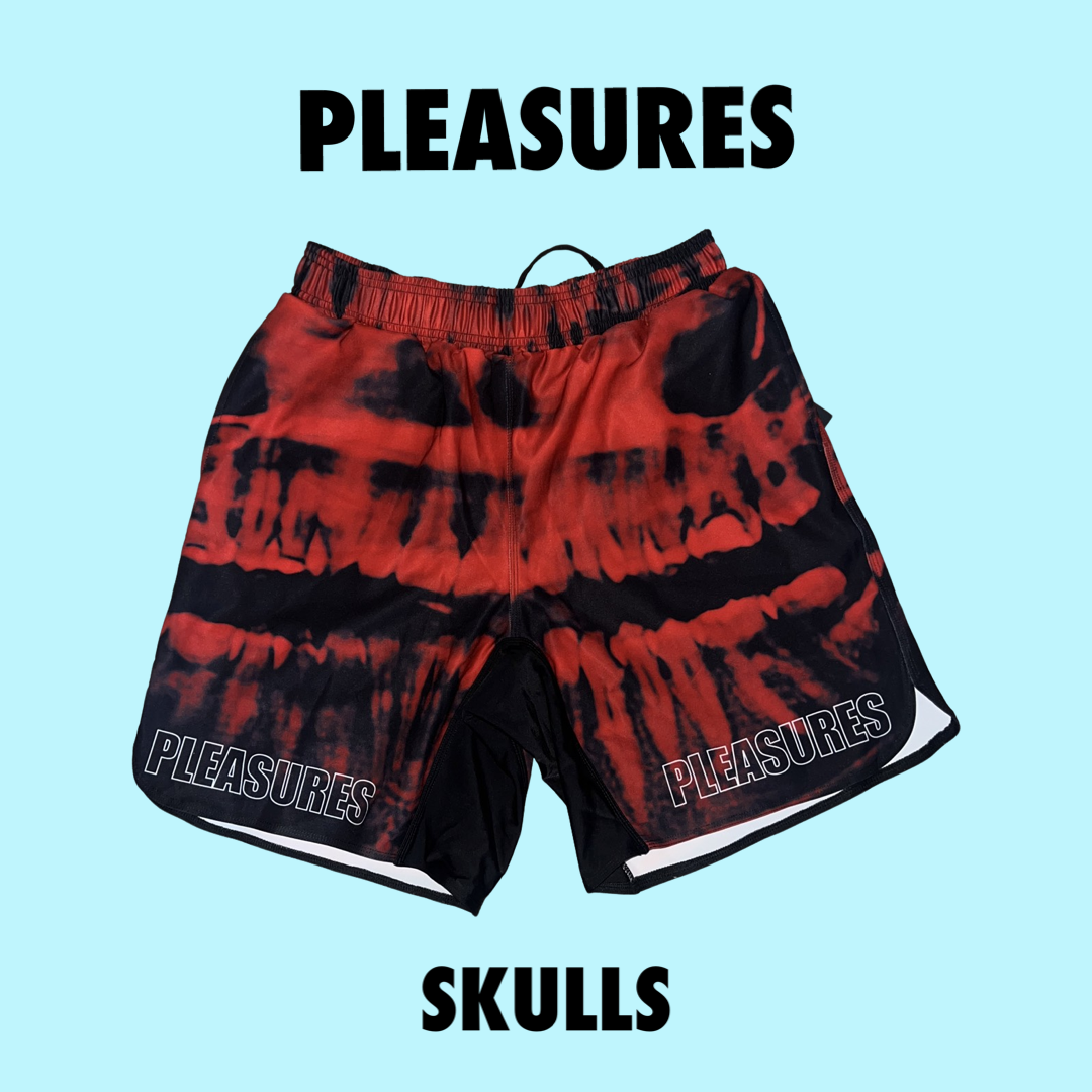 Pleasures Shorts Skulls