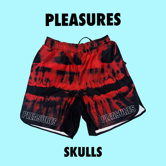 Pleasures Shorts Skulls