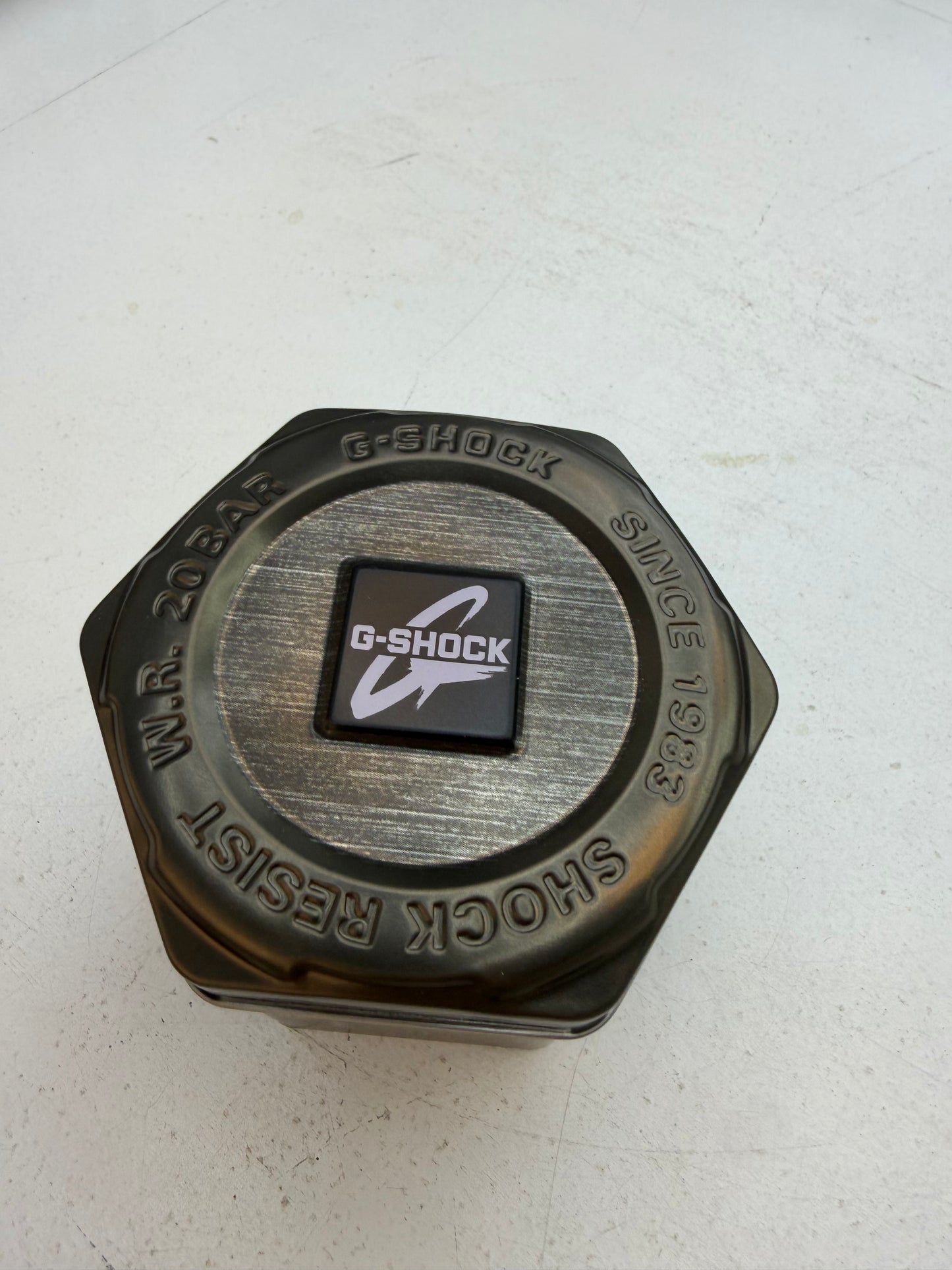 Casio G-Shock GM2100-1A Carbon Square Silver Metal Black Limited Watch