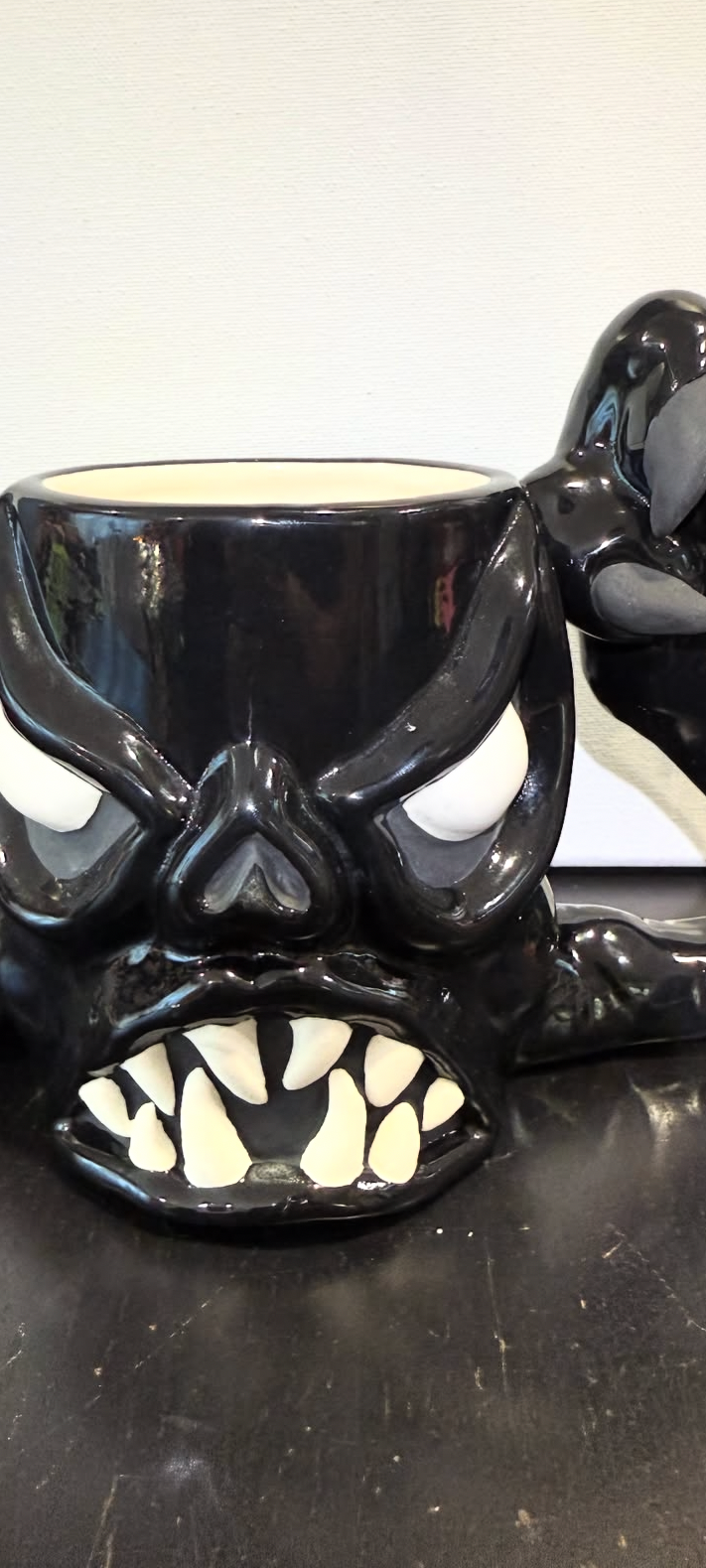 Nasty Neckface Neck Face Art Coffee A Mug Only A Mother Could Love Black