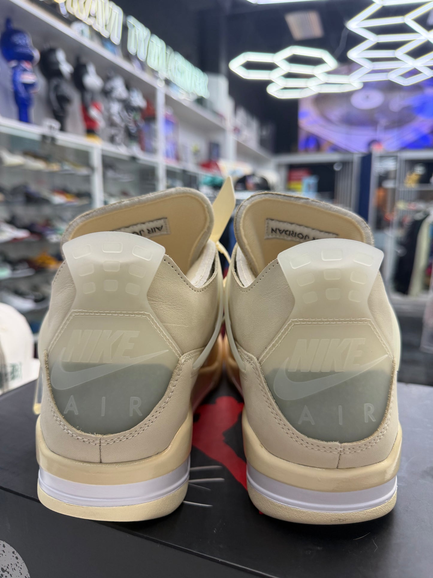 Jordan 4 Retro Off-White Sail