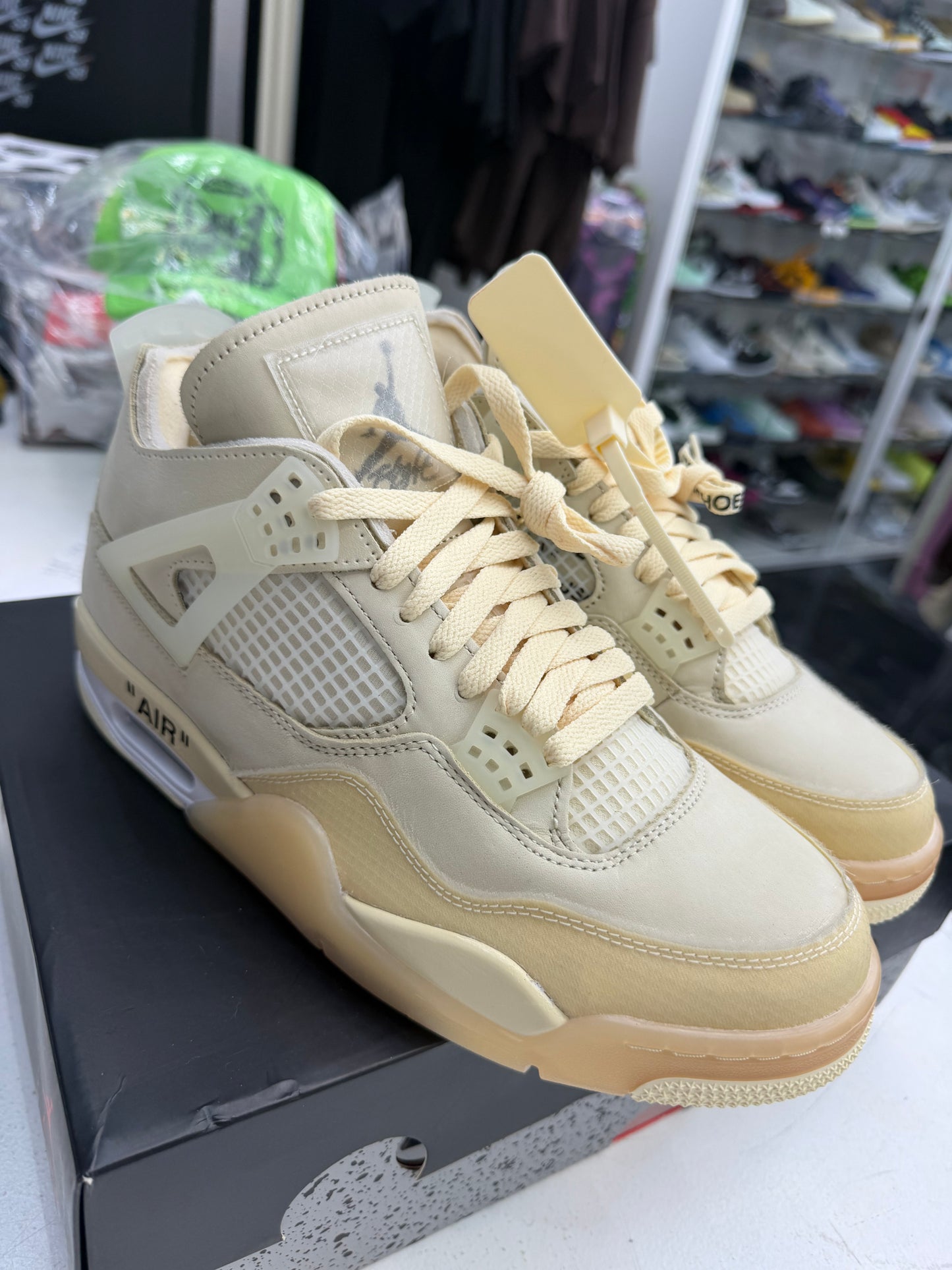 Jordan 4 Retro Off-White Sail