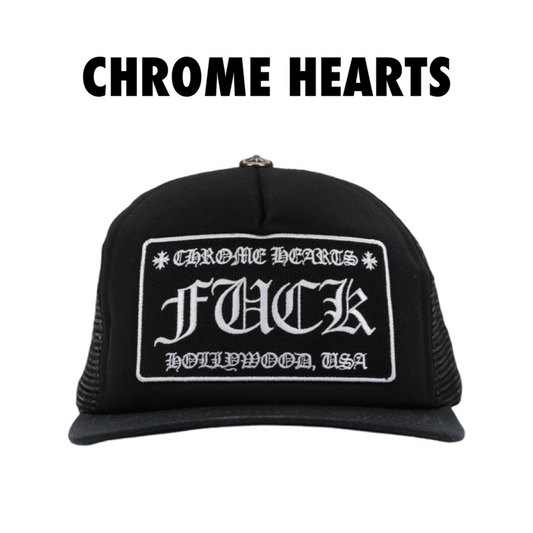 Chrome Hearts F Hollywood Trucker Hat