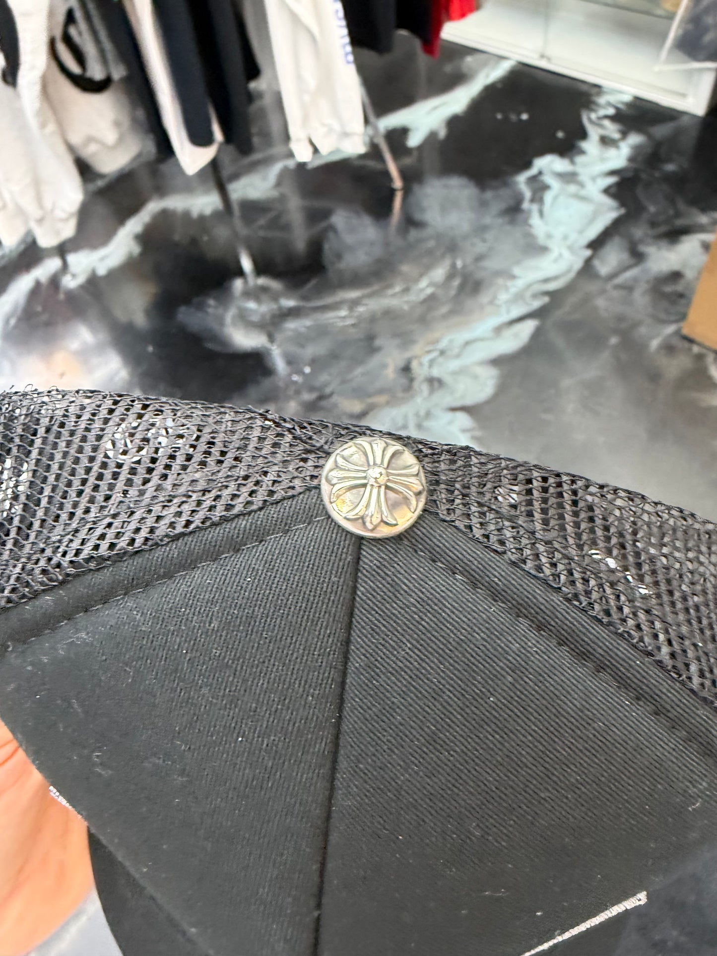 Chrome Hearts Las Vegas  Exclusive Trucker Hat Black