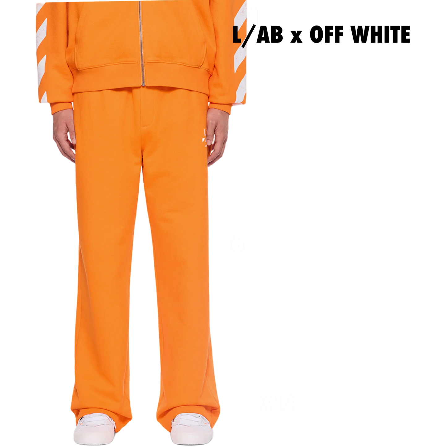 OFF-WHITE L/AB co Sweatpant Orange
